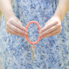Load image into Gallery viewer, Bamboo Inspired Bangle &amp; Babe Bracelet Key Ring 
